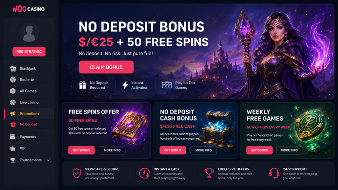 woo casino Gameplay